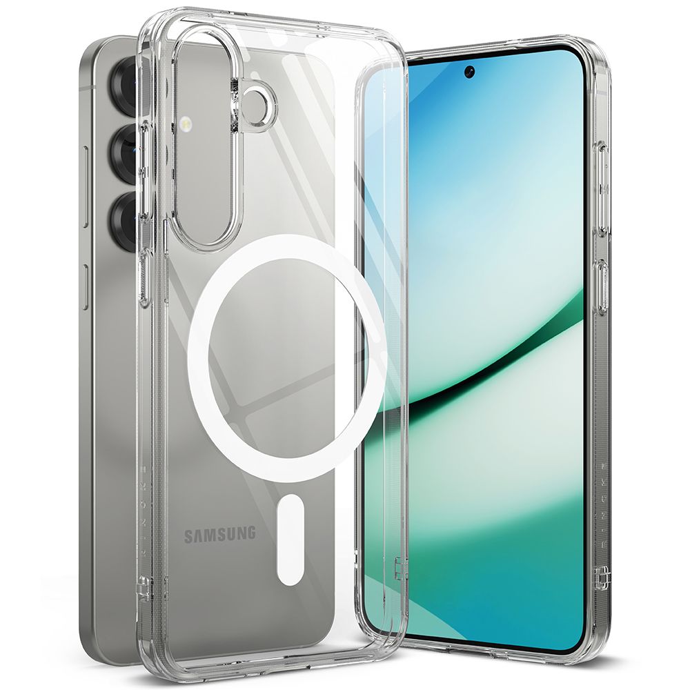 COPERTURA RINGKE FUSION MAGNETICA MAGSAFE GALAXY S25+ PLUS TRASPARENTE