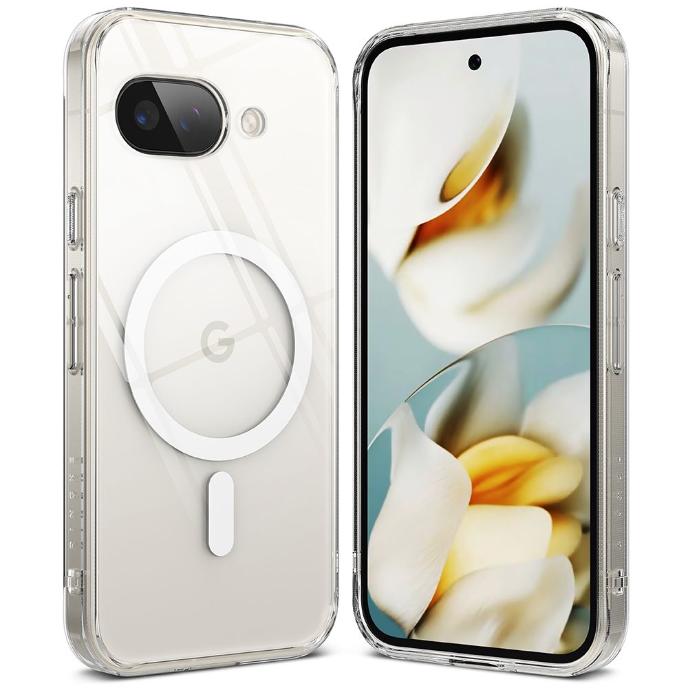 COPERTURA RINGKE FUSION MAGNETICA MAGSAFE GOOGLE PIXEL 9A TRASPARENTE
