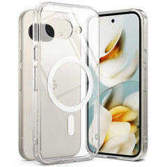 COPERTURA RINGKE FUSION MAGNETICA MAGSAFE GOOGLE PIXEL 9A TRASPARENTE
