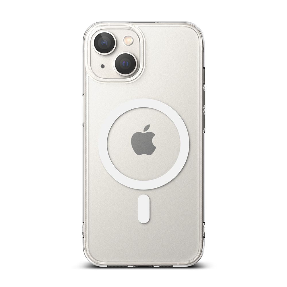 COPERTURA RINGKE FUSION MAGNETICA MAGSAFE IPHONE 14 PLUS TRASPARENTE OPACA