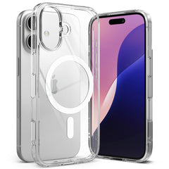COPERTURA RINGKE FUSION MAGNETICA MAGSAFE IPHONE 16 TRASPARENTE