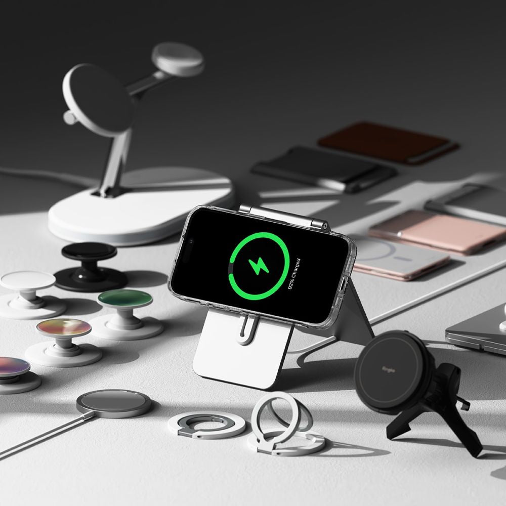 COPERTURA RINGKE FUSION MAGNETICA MAGSAFE IPHONE 16 TRASPARENTE