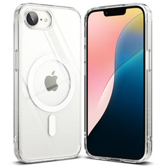COPERTURA RINGKE FUSION MAGNETICA MAGSAFE IPHONE 16E TRASPARENTE