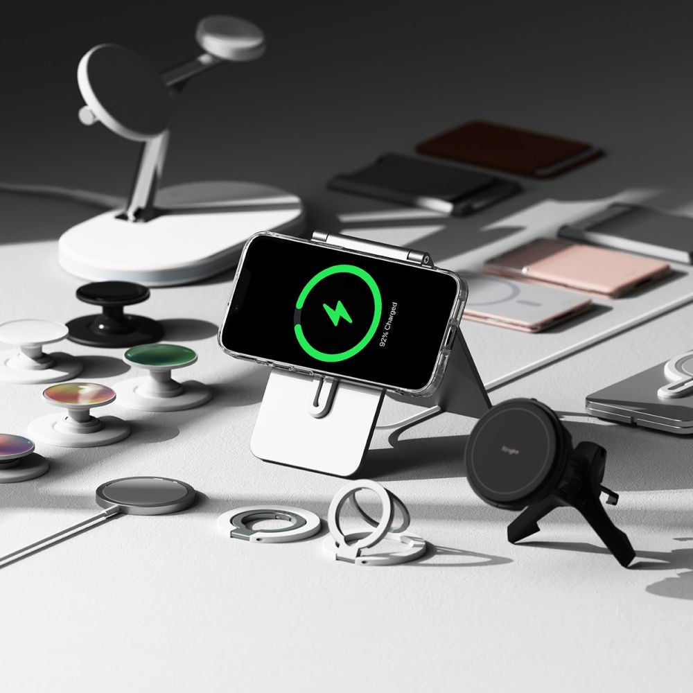 COPERTURA RINGKE FUSION MAGNETICA MAGSAFE IPHONE 16E TRASPARENTE