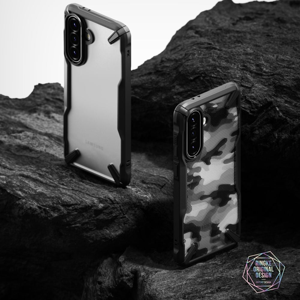 COPERTURA RINGKE FUSION X GALAXY A36 / A56 5G CAMO NERO