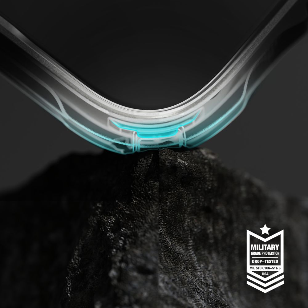 COPERTURA RINGKE FUSION X GALAXY A36 / A56 5G CAMO NERO