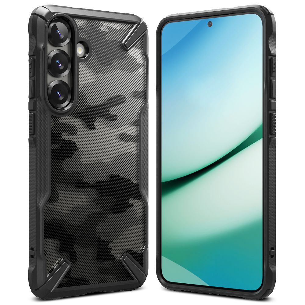 COPERTURA RINGKE FUSION X GALAXY S25 CAMO NERA
