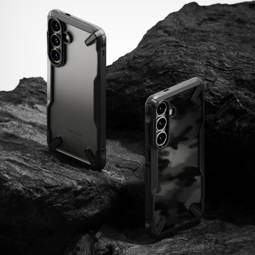 COPERTURA RINGKE FUSION X GALAXY S25 CAMO NERA