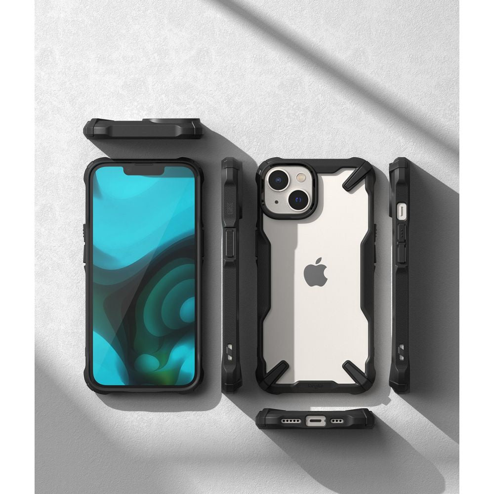 CUSTODIA RINGKE FUSION X IPHONE 14 PLUS NERA