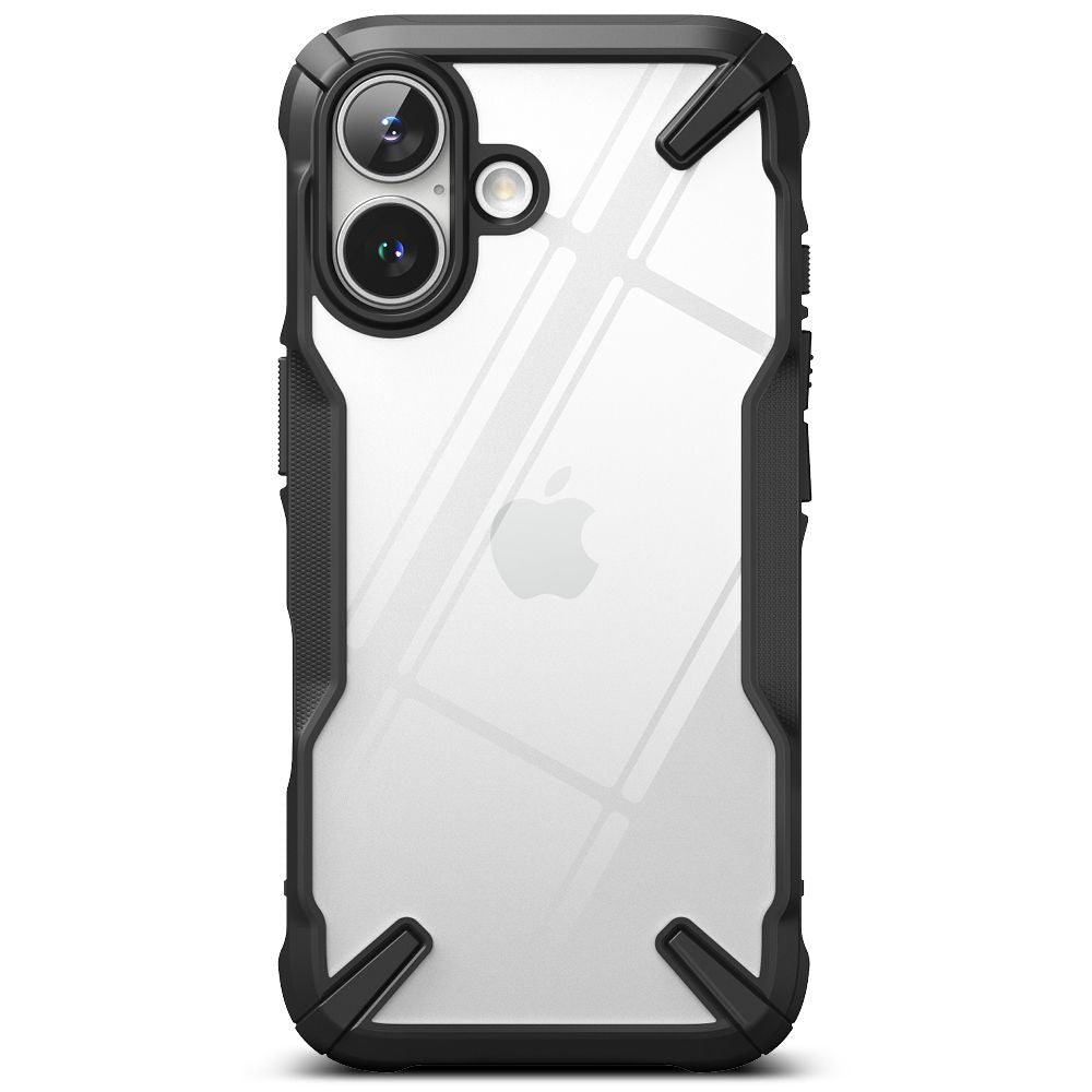 CUSTODIA PER IPHONE 16 RINGKE FUSION X NERA