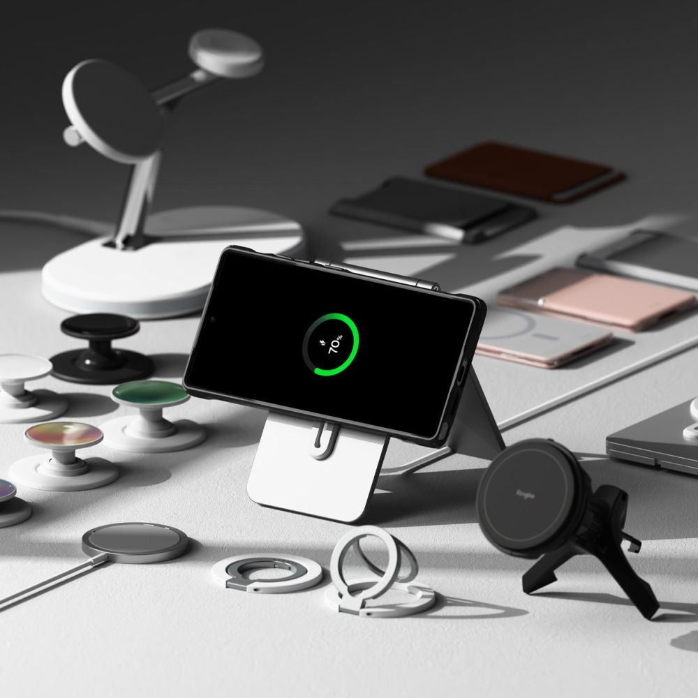COPERTURA RINGKE FUSION X MAGNETICA MAGSAFE GALAXY S25 ULTRA NERA