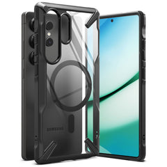 COPERTURA RINGKE FUSION X MAGNETICA MAGSAFE GALAXY S25 ULTRA NERA