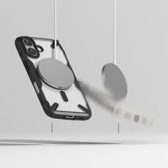 COPERTURA RINGKE FUSION X MAGNETICA MAGSAFE IPHONE 16 NERA