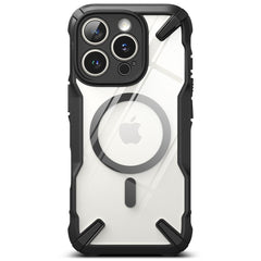 COPERTURA RINGKE FUSION X MAGNETICA MAGSAFE IPHONE 16 PRO NERA