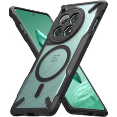RINGKE FUSION X MAGNETICO MAGSAFE ONEPLUS 12 NERO OPACO