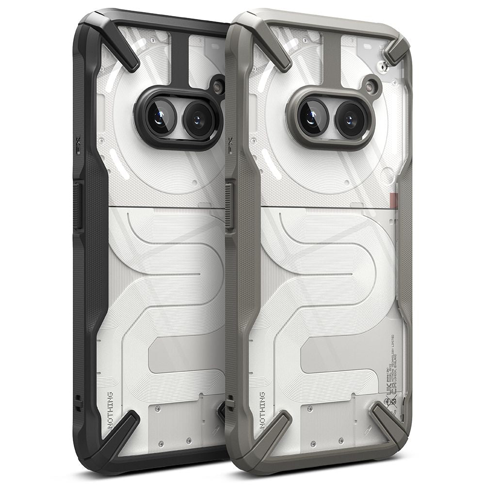 COPERTURA RINGKE FUSION X NOTHING PHONE 2A / 2A PLUS NERA
