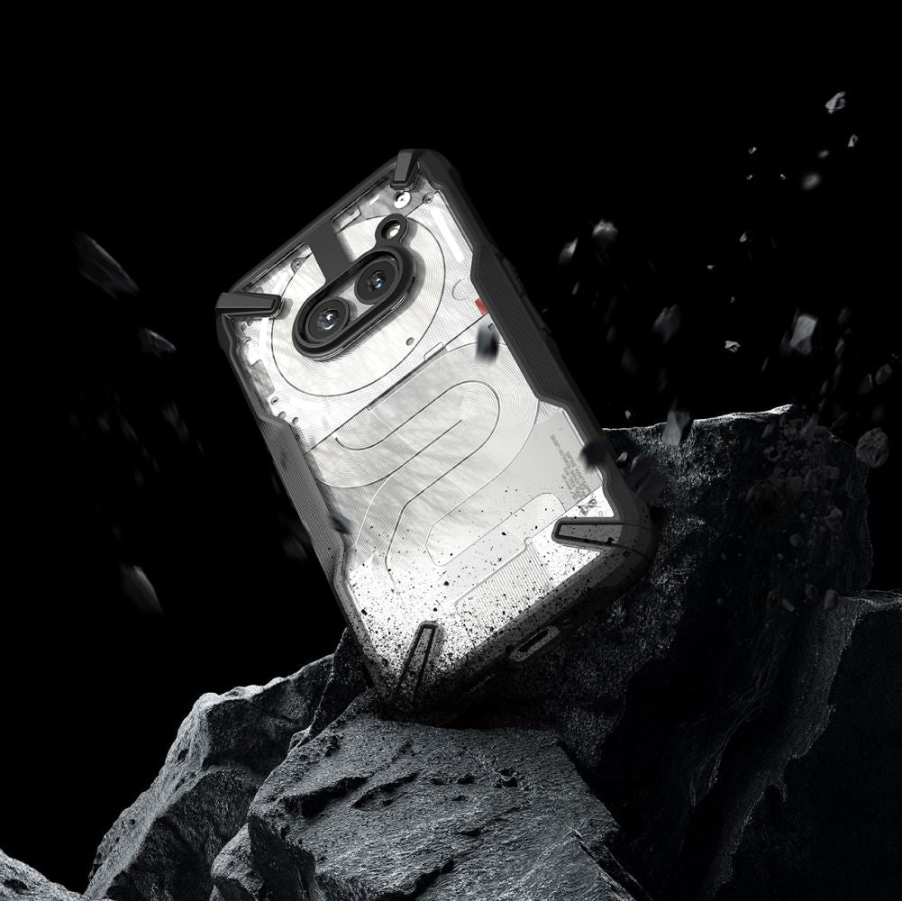 COPERTURA RINGKE FUSION X NOTHING PHONE 2A / 2A PLUS NERA