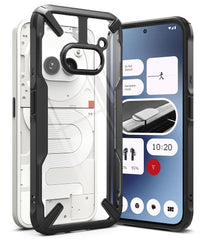 COPERTURA RINGKE FUSION X NOTHING PHONE 2A / 2A PLUS NERA