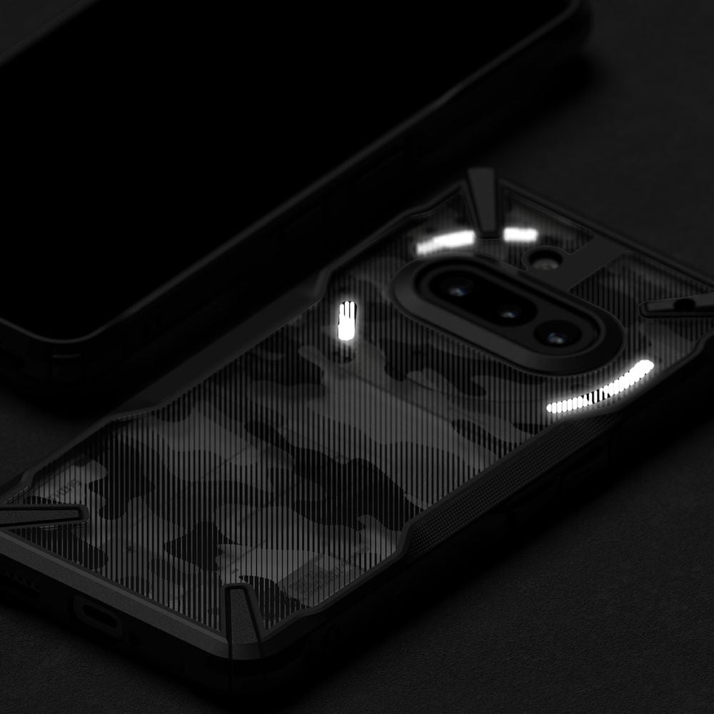 COPERTURA RINGKE FUSION X NOTHING PHONE 3A CAMO NERA