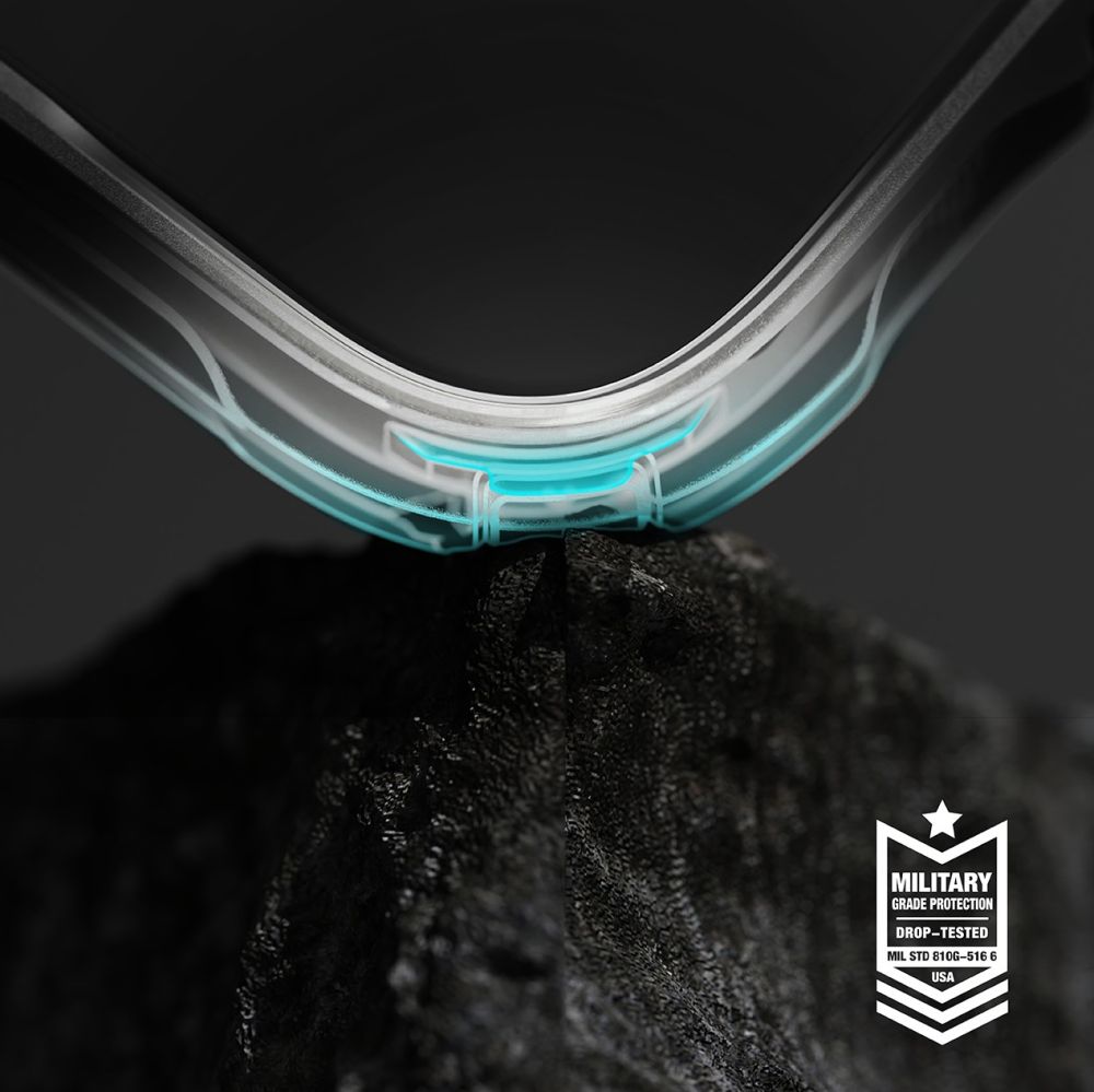 COPERTURA RINGKE FUSION X NOTHING PHONE 3A CAMO NERA