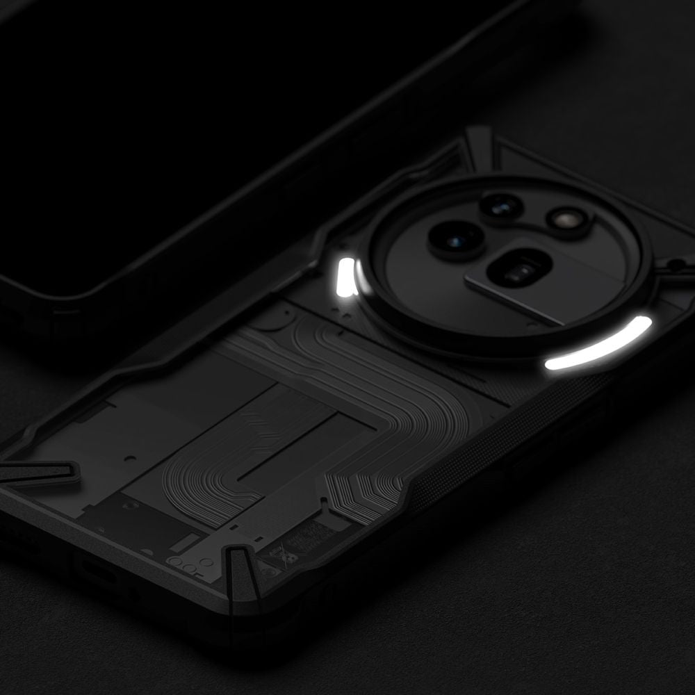 COPERTURA RINGKE FUSION X NOTHING PHONE 3A PRO NERA