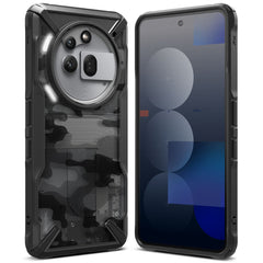 COPERTURA RINGKE FUSION X NOTHING PHONE 3A PRO CAMO NERA