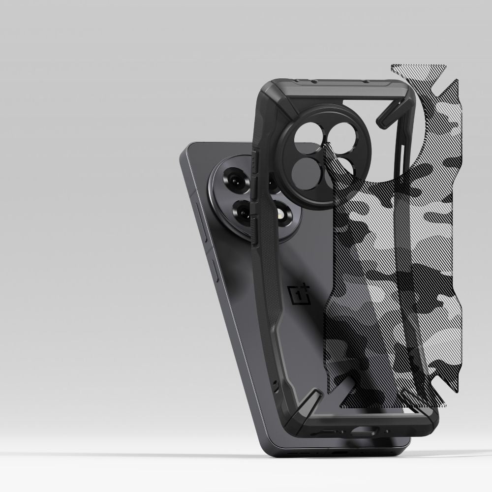 COPERTURA RINGKE FUSION X ONEPLUS 13R CAMO NERO