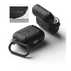 CUSTODIA RINGKE ONYX APPLE AIRPODS PRO 1 / 2 NERA
