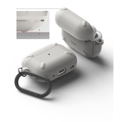 CUSTODIA RINGKE ONYX APPLE AIRPODS PRO 1 / 2 GRIGIO CALDO