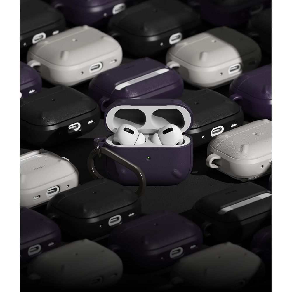 CUSTODIA RINGKE ONYX APPLE AIRPODS PRO 1 / 2 GRIGIO CALDO