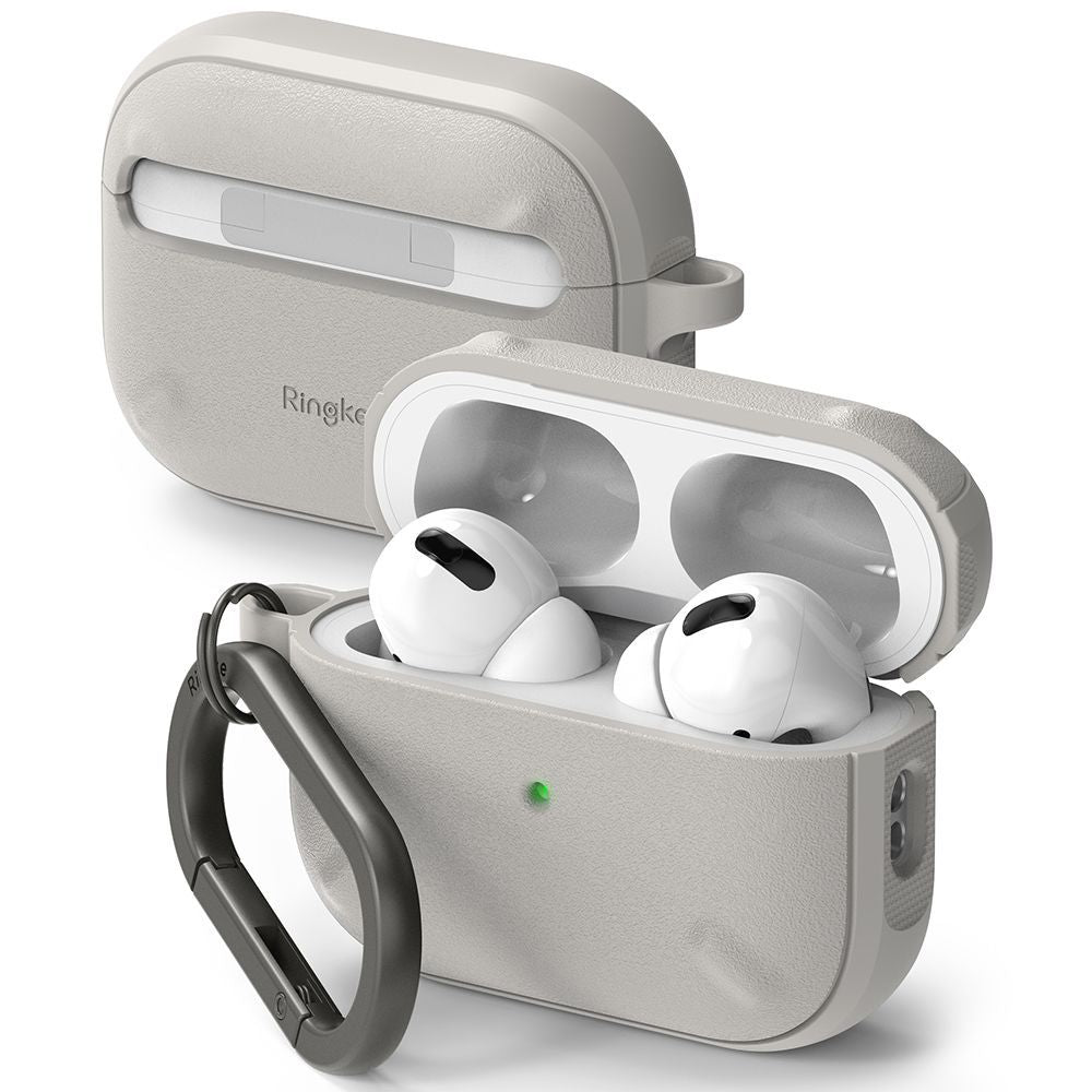 CUSTODIA RINGKE ONYX APPLE AIRPODS PRO 1 / 2 GRIGIO CALDO