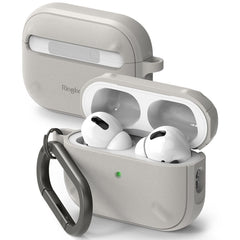 CUSTODIA RINGKE ONYX APPLE AIRPODS PRO 1 / 2 GRIGIO CALDO