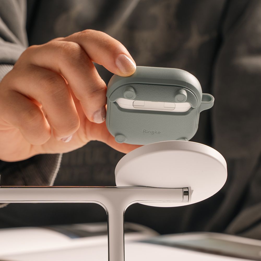 CUSTODIA RINGKE ONYX MAGNETICA MAGSAFE APPLE AIRPODS 4 NERA