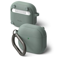 CUSTODIA RINGKE ONYX MAGNETICA MAGSAFE PER APPLE AIRPODS 4 VERDE SALVIA