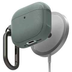 CUSTODIA RINGKE ONYX MAGNETICA MAGSAFE PER APPLE AIRPODS 4 VERDE SALVIA