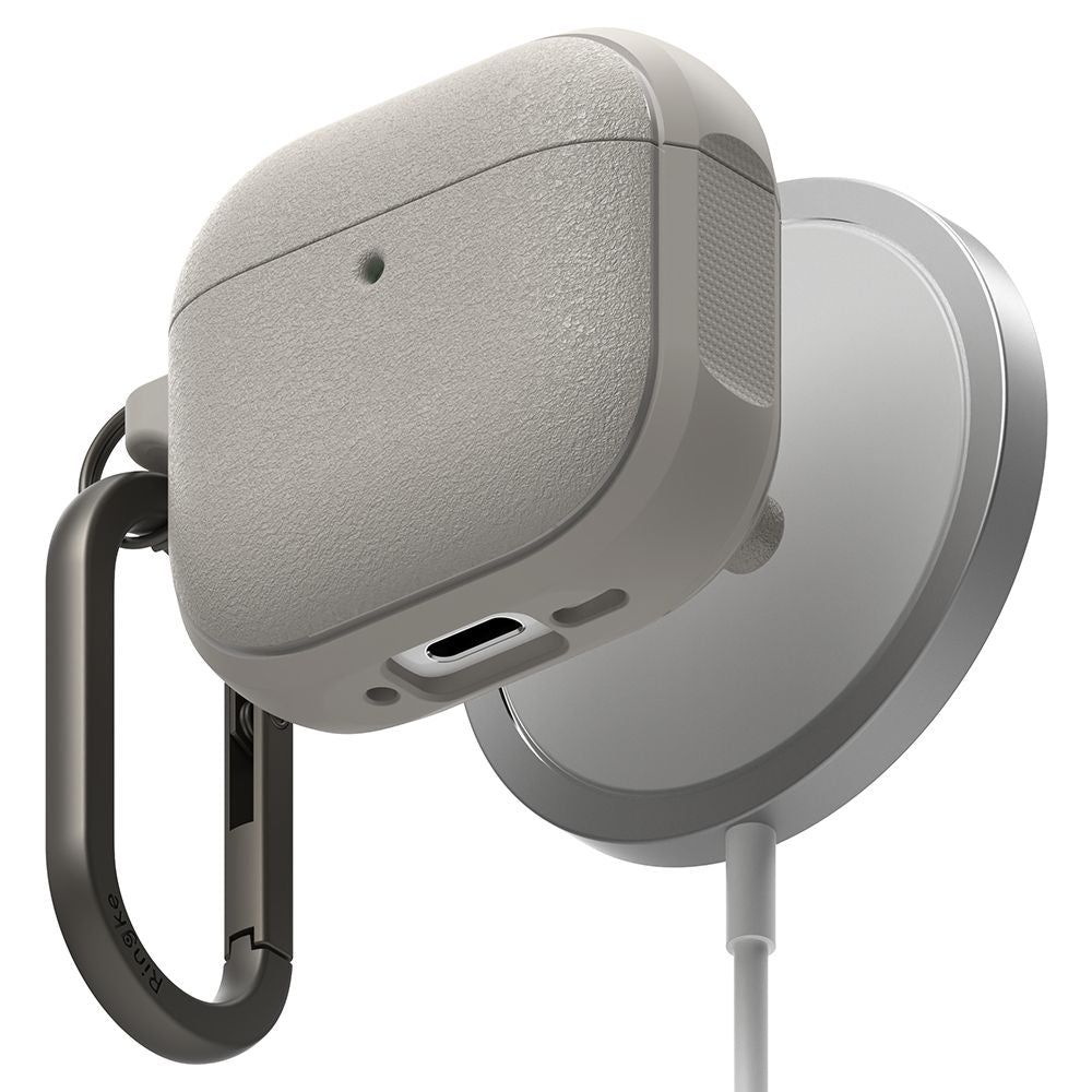 CUSTODIA RINGKE ONYX MAGNETICA MAGSAFE APPLE AIRPODS 4 GRIGIO CALDO