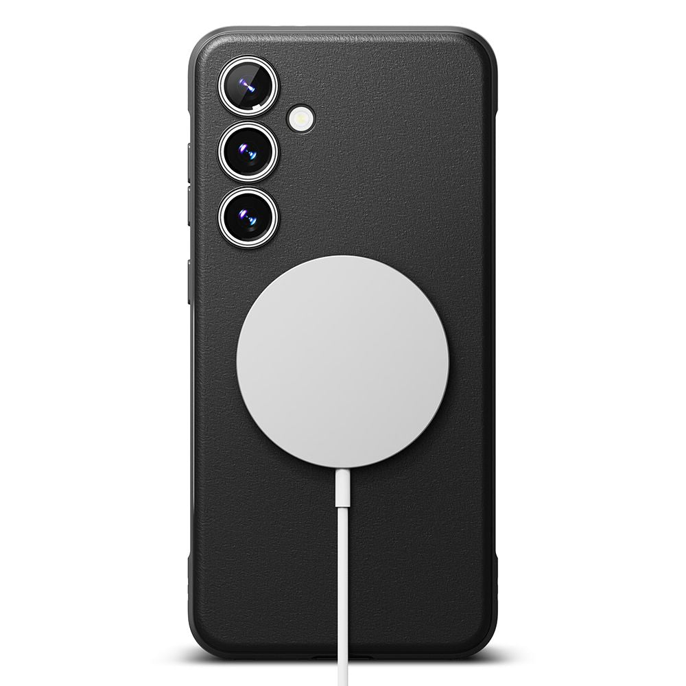 COPERTURA RINGKE ONYX MAGNETICA MAGSAFE GALAXY S24 FE NERA