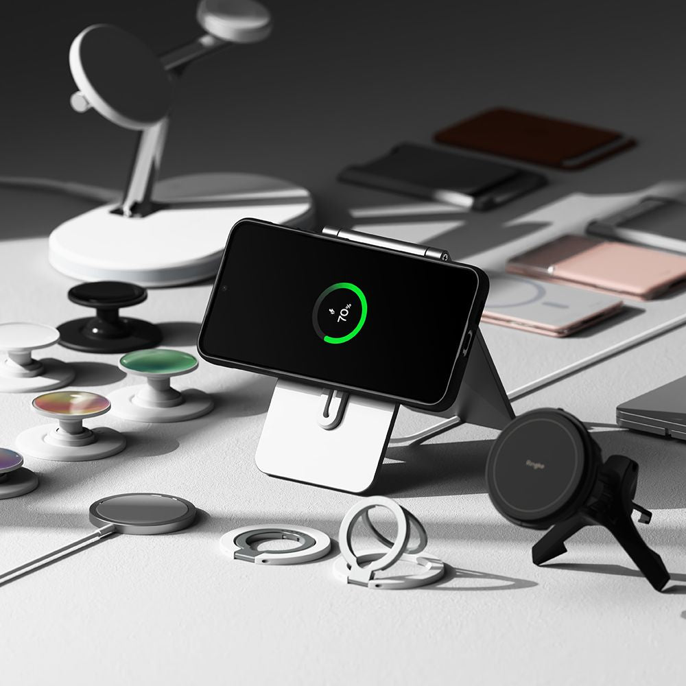 COPERTURA RINGKE ONYX MAGNETICA MAGSAFE GALAXY S25+ PLUS NERA