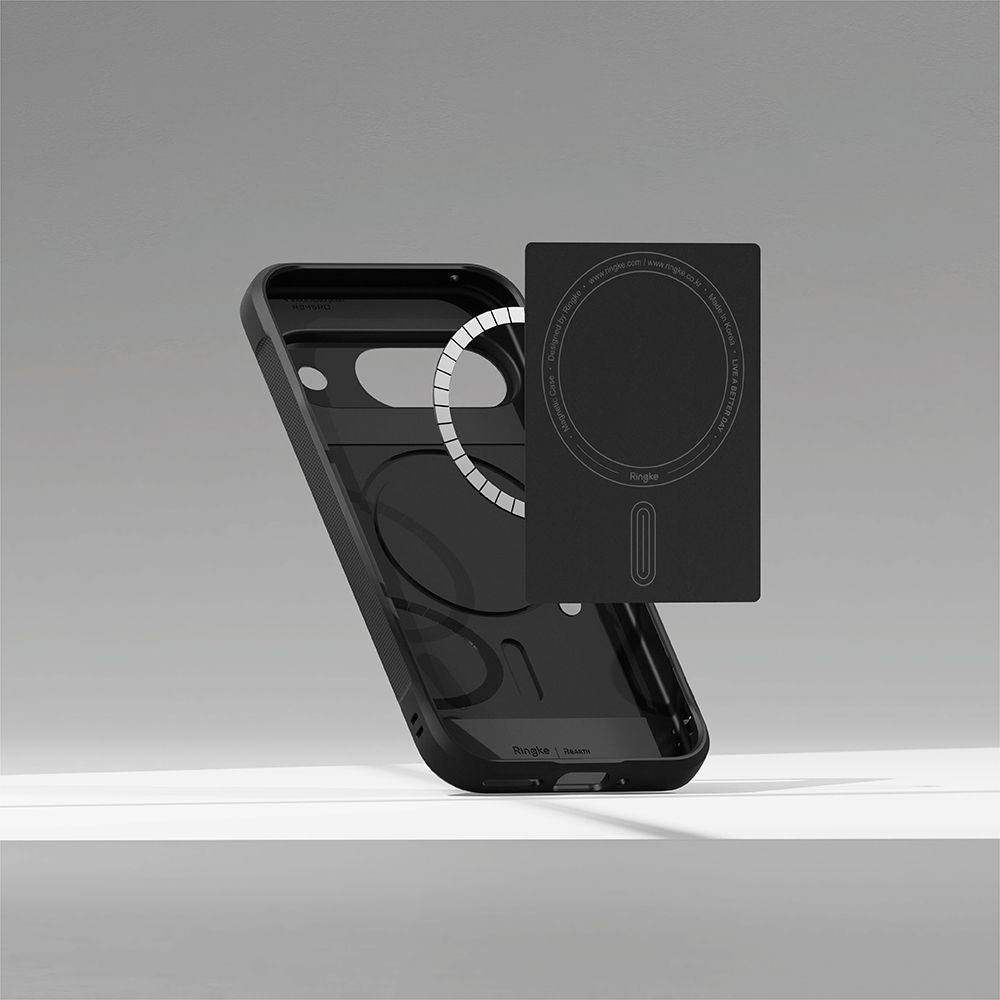 COPERTURA RINGKE ONYX MAGNETICA MAGSAFE GOOGLE PIXEL 9A NERA