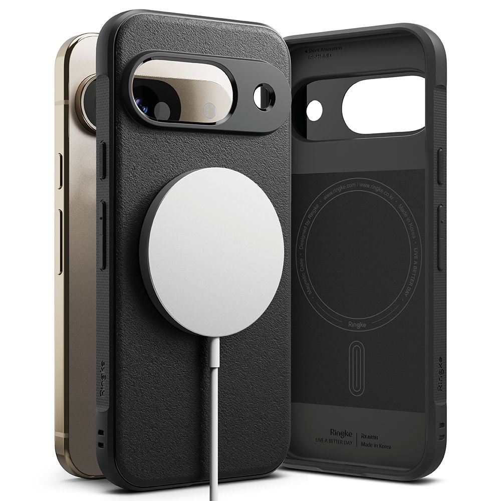 COPERTURA RINGKE ONYX MAGNETICA MAGSAFE GOOGLE PIXEL 9A NERA