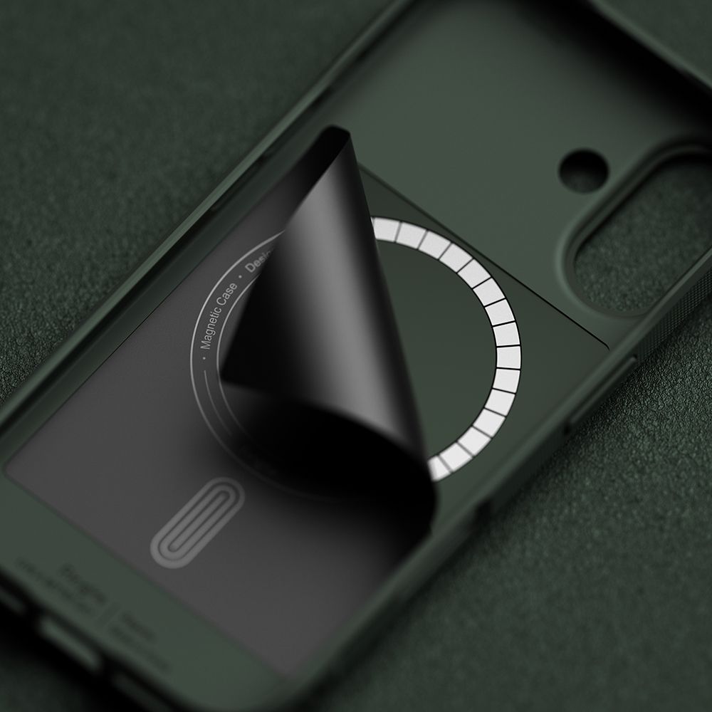 COPERTURA RINGKE ONYX MAGNETICA MAGSAFE IPHONE 16 NERA