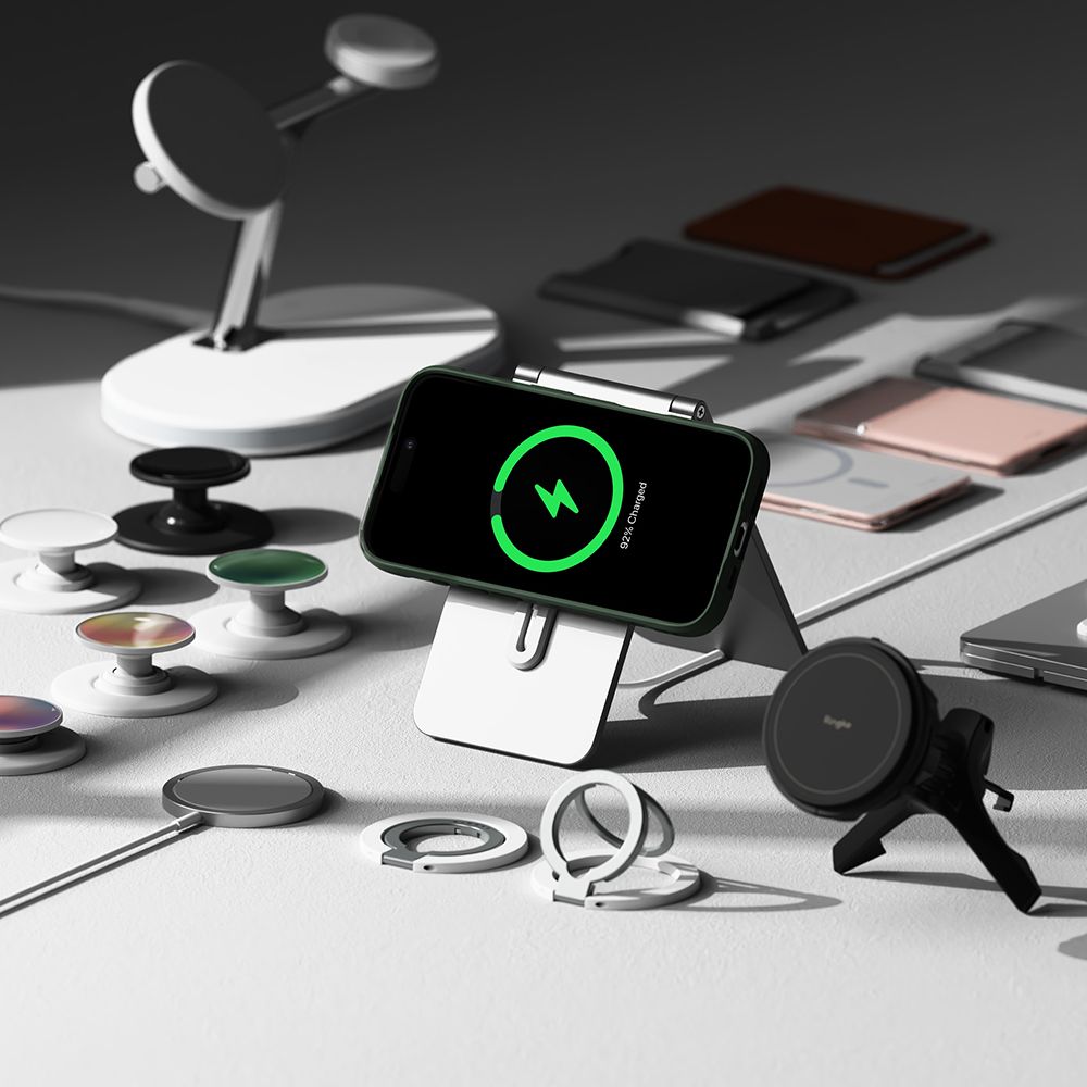 COPERTURA RINGKE ONYX MAGNETICA MAGSAFE IPHONE 16 NERA