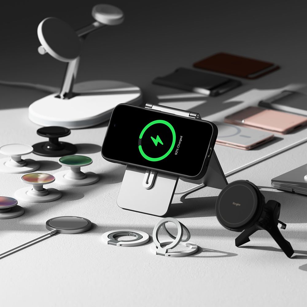 COPERTURA RINGKE ONYX MAGNETICA MAGSAFE IPHONE 16 PRO NERA