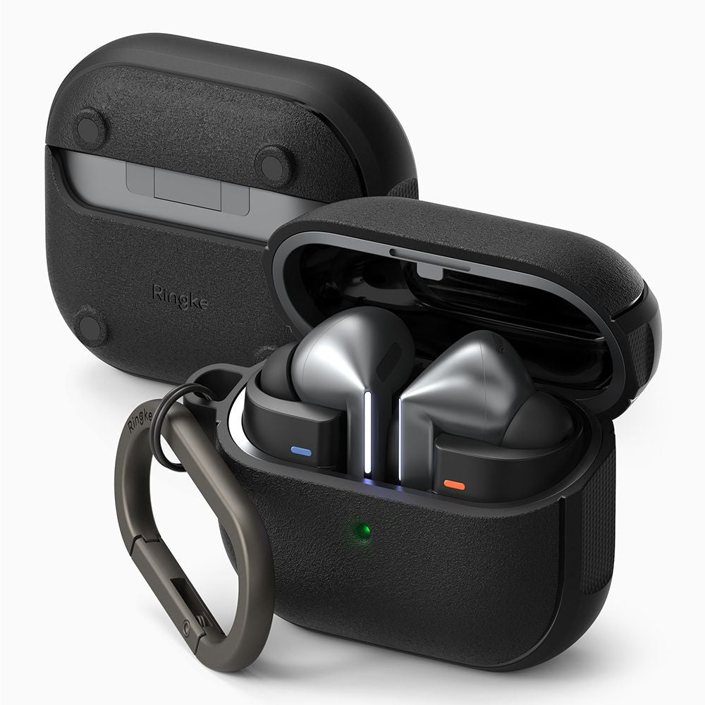 CUSTODIA PER SAMSUNG GALAXY BUDS 3 / 3 PRO RINGKE ONYX MAGNETIC MAGSAFE NERA