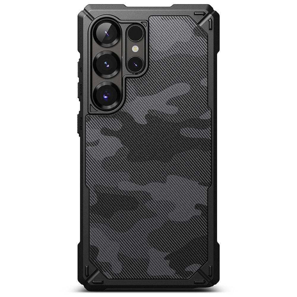 COPERTURA RINGKE RUGGED GEAR GALAXY S25 ULTRA CAMO NERO