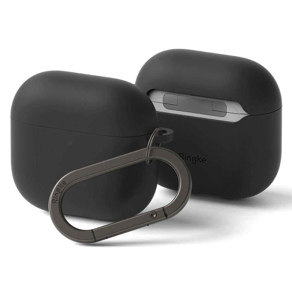 COPERTURA RINGKE SILICONE APPLE AIRPODS 4 NERA