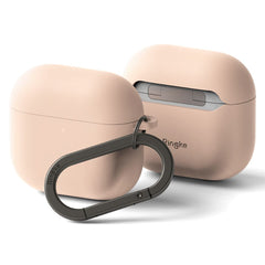 CUSTODIA RINGKE SILICONE APPLE AIRPODS 4 PINK SAND