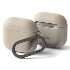 CUSTODIA RINGKE SILICONE APPLE AIRPODS 4 STONE