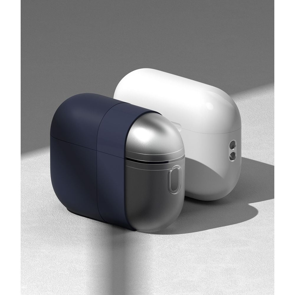 COPERTURA RINGKE SILICONE APPLE AIRPODS PRO 1 / 2 BLU MEZZANOTTE