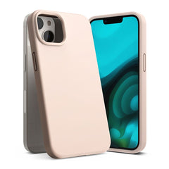 COPERTURA RINGKE SILICONE IPHONE 14 PLUS PINK SAND